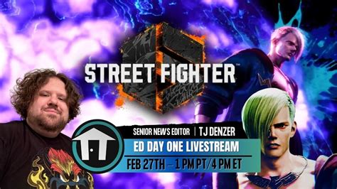 ShackStream: It's punch-o'clock with Ed in Street Fighter 6 | Shacknews