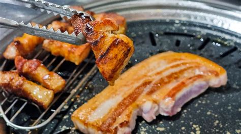 The Perfect Samgyeopsal, Crispy and Golden Brown – Seoul Searching