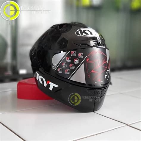 Jual Kyt Nx Race Carbon Solid Kab Bogor Febriyana Helmet Tokopedia