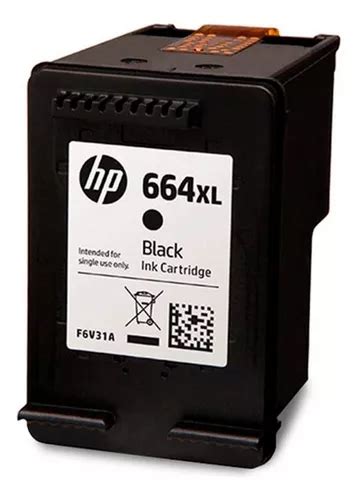 Cartucho De Tinta Hp 664xl Impresora Original 480p Negro Envío gratis