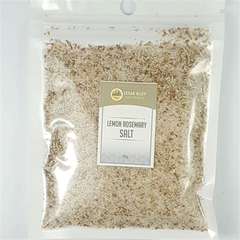 Lemon Rosemary Sea Salt 50g Lazada PH