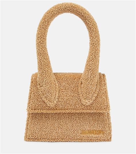 Le Chiquito Moyen Raffia Tote Bag In Beige Jacquemus Mytheresa