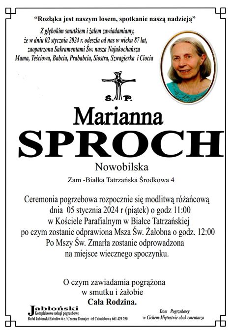 24tp Pl Marianna Sproch