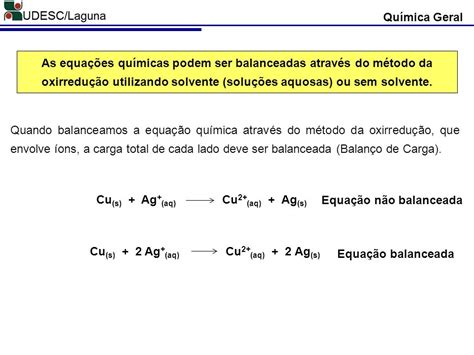 Prof Cristian Berto da Silveira QUÍMICA GERAL UNIDADE 7 REAÇÕES