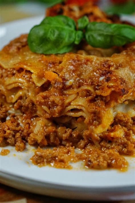 Lasagne Al Forno Selber Machen Klassisches Rezept