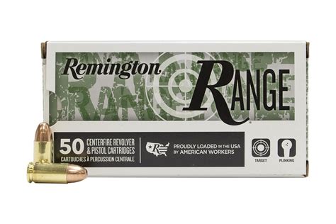 Remington T9MM3L 9mm 115 Gr FMJ Range 50 Box Sportsman S Outdoor