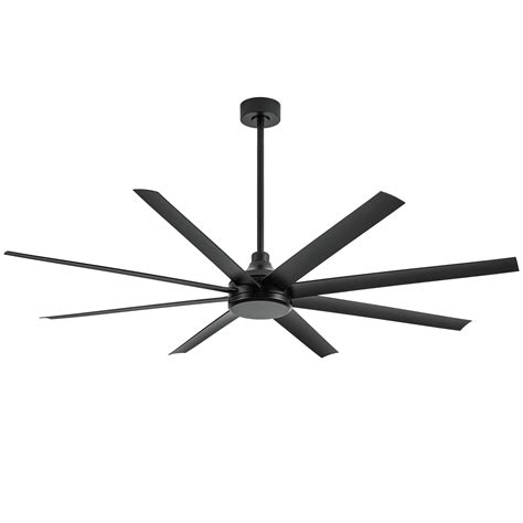 72 Inch 8-Blade Ceiling Fan with Remote without Light – Breezary ...