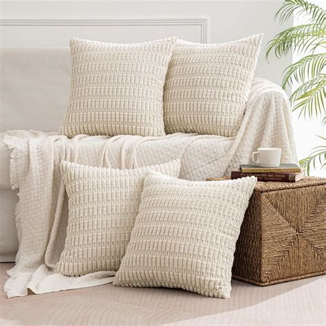 Amazon Miulee Pack Of Boho Throw Pillow Covers Bundle Soft