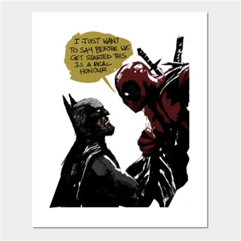 Batman Vs Deadpool - Batman - Posters and Art | TeePublic