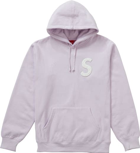 Supreme S Logo Hooded Sweatshirt Ss20 Light Pink Novelship