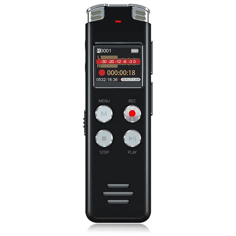 Buy 64GB Digital Voice Recorder Voice Activated Recorder With Playback