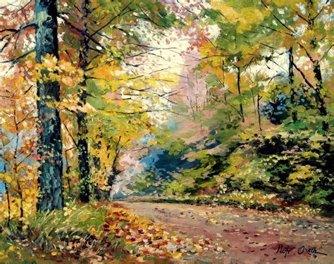 Herbst Im Wald Bl Tter Wald Farben Herbst Von Dunee Kunstnet