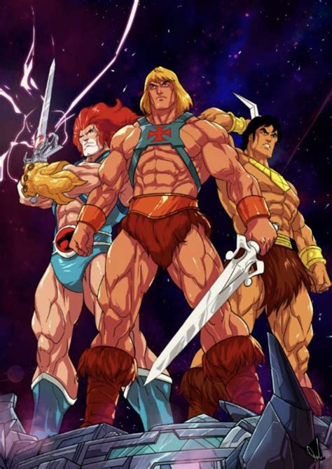 He Man Lion O And Blackstar Thundercats He Man Thundercats 80s