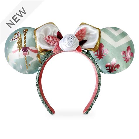 Disney Store Minnie Mouse The Main Attraction Ears Headband For Adults