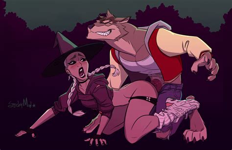 The Wolf The Witch By StickyMon Hentai Foundry