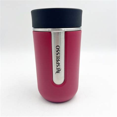 Nespresso Nomad Travel Mug Small Raspberry New With Box Ebay In