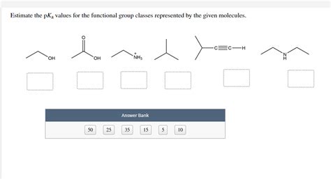 Answered Estimate The Pka Values For The Bartleby