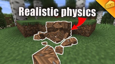 This Minecraft Physics Mod Is So Cool Youtube