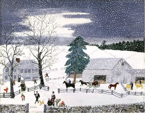 The Metropolitan Museum Of Art Holiday Cards Grandma Moses Mailman Has