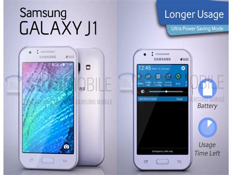 Samsung Galaxy J1 Low End Smartphone Powered By 64 Bit Processor