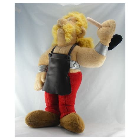 Grande Peluche Cetautomatix Ast Rix Et Ob Lix Goscinny Uderzo