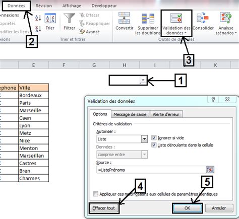 Cr Er Une Liste D Roulante Apprendre Excel En Ligne