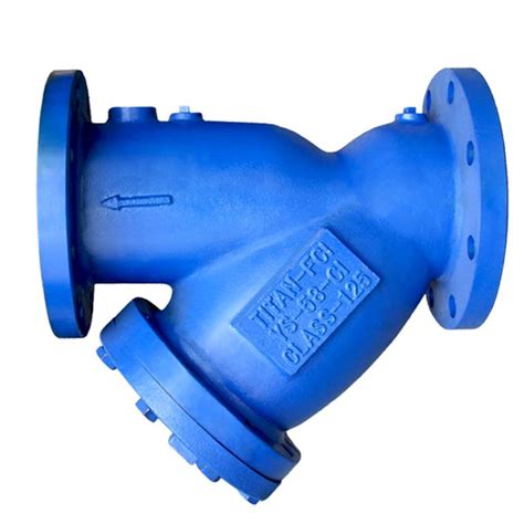 Titan Ys Ci Y Strainer Wye Type Cast Iron Strainer Flanged End