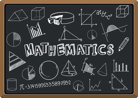 Math Formula On Blackboard Isolated 3478722 Vector Art At Vecteezy