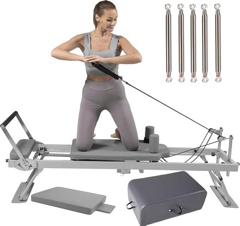 Hebomorym Foldable Pilates Reformer Pilates Reformer Machine For Home