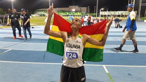 Atletismo Vidal Basco logró otra medalla de plata para Bolivia Late