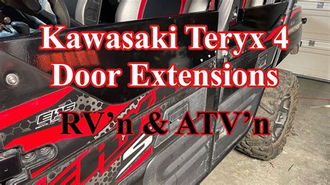 Kawasaki Teryx 4 Door Extensions RVn ATV N YouTube