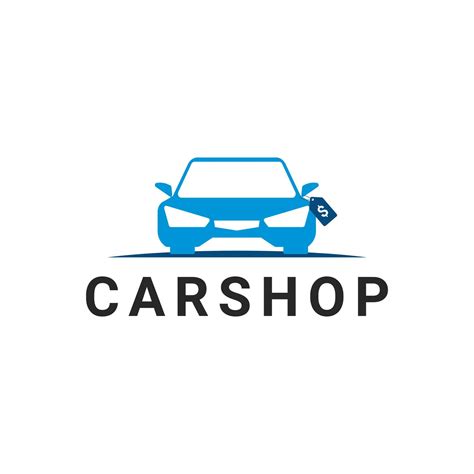 Car Shop Logo Design Template For Business Car Dealer 24647116 Vector ...