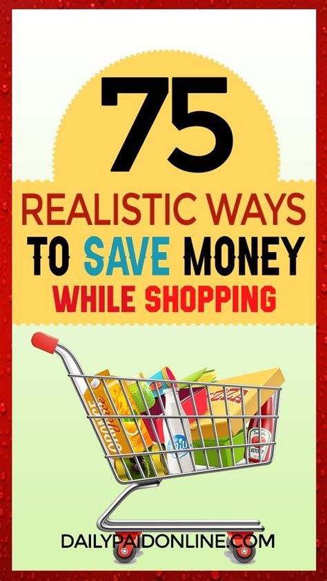 75 Practical And Realistic Ways To Save Money Artofit