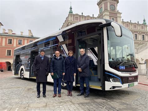 Mzk Zamo Z Umow Na Swoje Pierwsze Autobusy Elektryczne Od Man Na Osi