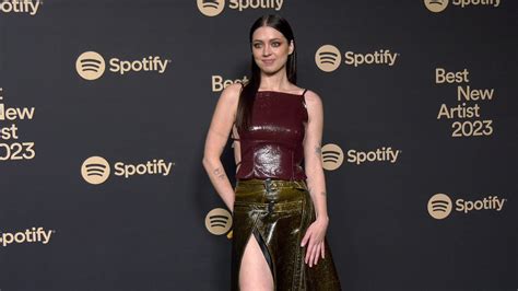 Lizzy McAlpine 2023 Spotify S Best New Artist Party Black Carpet