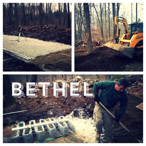 New Septic System Installation in Bethel, CT- Septic Tank- Pump Chamber ...