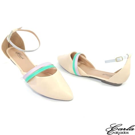 Sapatilha Salom Nude Numera O Especial Carla Cal Ados
