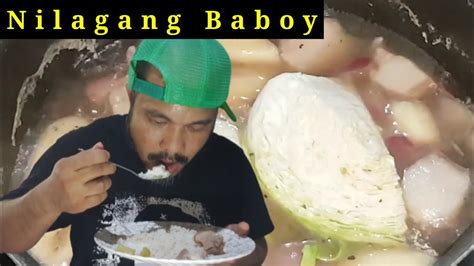 Nilagang Baboy Na May Saging Na Saba Pork Recipe Youtube