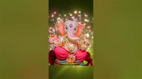 Ganpati Bappa Morya Mangal Murti Morya Good Morning Youtube