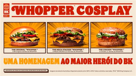 Burger King Participa Pela Primeira Vez Da CCXP22 E Apresenta Whopper