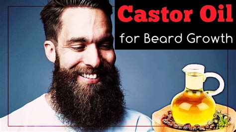 How To Use Castor Oil For Beard Growth YouTube