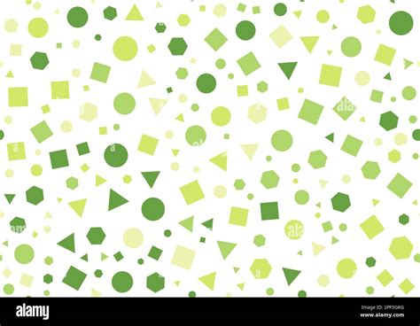 Seamless Pattern Of Multicolored Geometric Shapes Template For