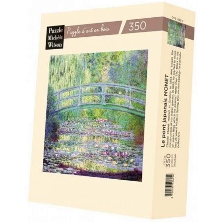 Michèle Wilson Puzzle d art en bois 350 pièces Le pont japonais