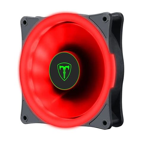 Cooler Fan Para Gabinete T Dagger 120mm T TGF300 R Led Vermelho T