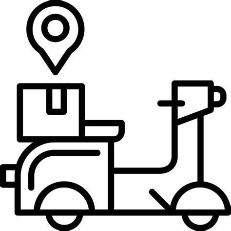 Delivery Location Line Icon 14697826 Vector Art At Vecteezy