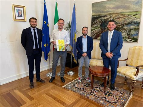 Incontro Fra Il Presidente Riccardo Varone Il Vice Presidente Daniele