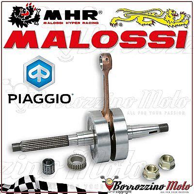 MALOSSI Vilebrequin Racing Rhq MHR Team Piaggio NRG Power DD 50 2T LC