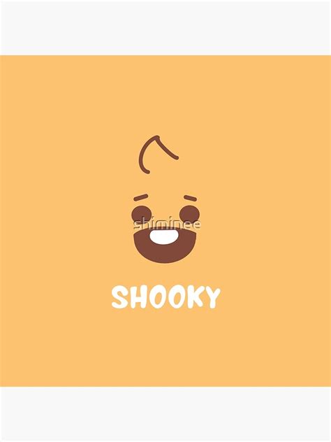 Cute Baby Bts Bt Character Shooky Poster For Sale By Shiminee