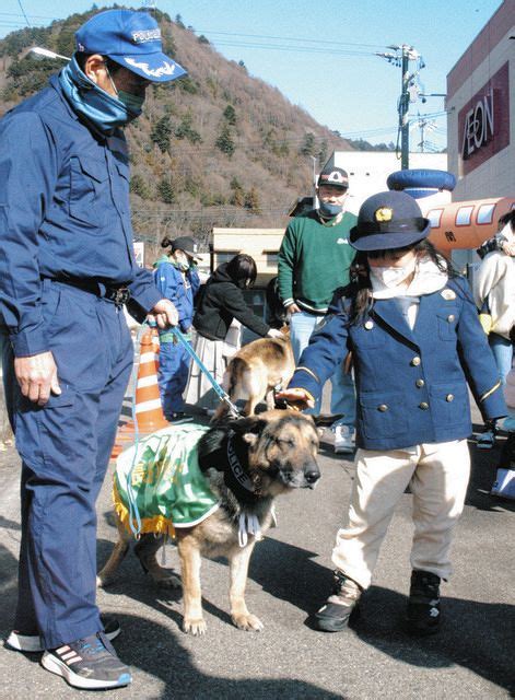 110番適正利用警察犬と訴え 木曽署中日新聞Web