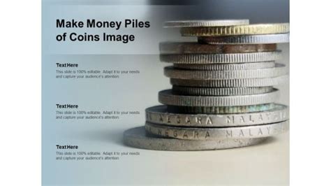 Piles Of Golden Coins And Banknotes Under Red Umbrella Powerpoint Templates Slides And Graphics